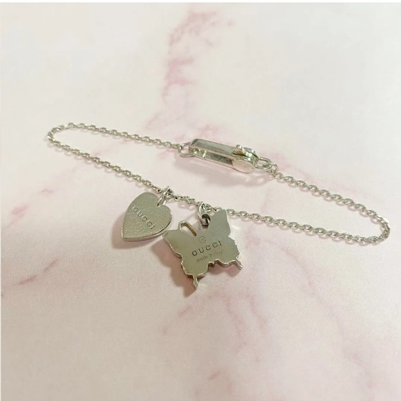 Gorgeous 925 Sterling Silver GUCCI Bracelet - Picture 3 of 5